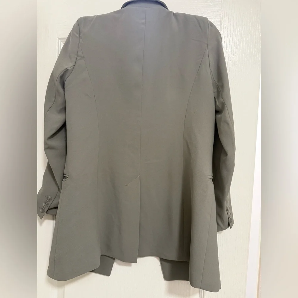 Rachel Zoe Women's Blazer in Olive Green - Picture 3 of 5